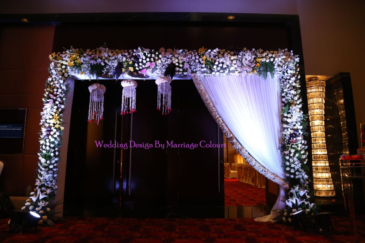 Wedding stage decoration